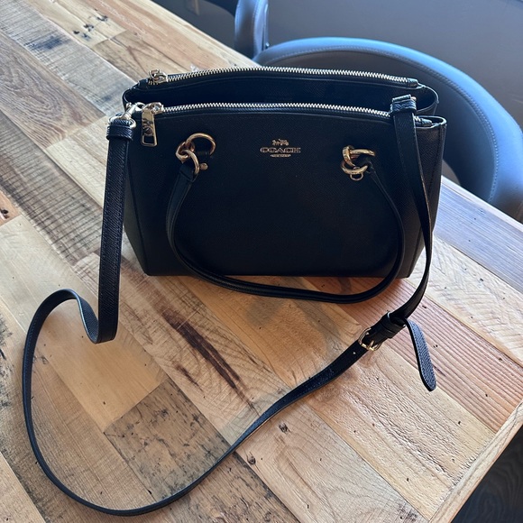 Coach Mini Lillie in Black Handbag Purse - Picture 2 of 11